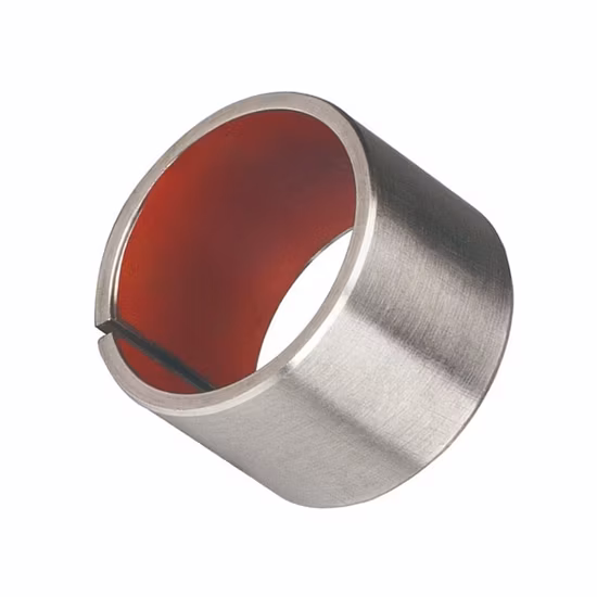 High Quality Stainless Steel base Bronze PTFE Composite oilless Bushing Self lubricating bearing bushings