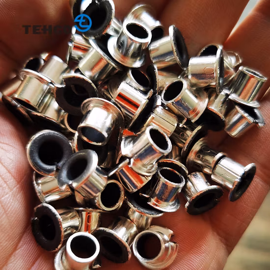 Bagues de roulement à manchon en métal de Bush en acier pour pièces de machines de construction, bague en fer