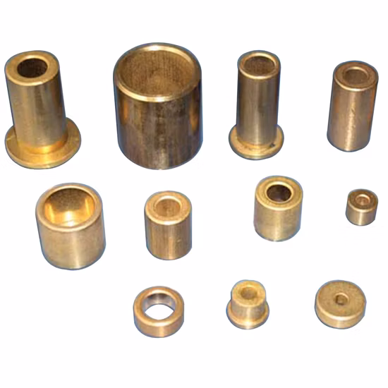 Bague d'incidence sans huile en poudre de bronze frittée