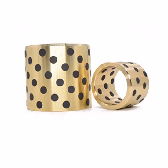 Bague en bronze autolubrifiante avec bague de roulement en graphite